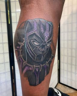 Black Panther Marvel Leg